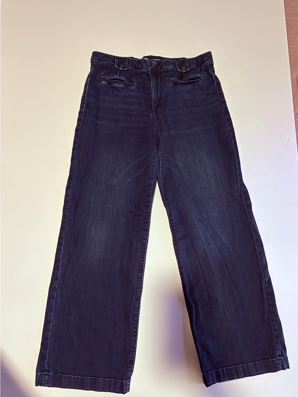 Karl Lagerfeld Dark Blue Wide Leg Jeans